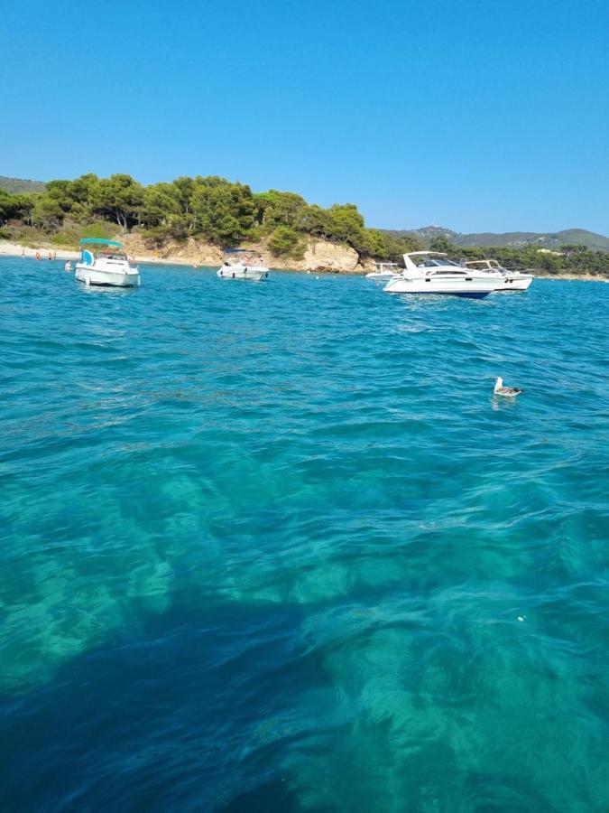 Studio "La Mer" A Bormes-Les-Mimosas Zewnętrze zdjęcie